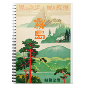 -reizen-Poster-Japan-1930's Notitieboek