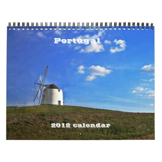 Reizen rond Portugal, kalender 2012 (Hoes)