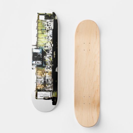 Reizen Skateboard (Voorkant)