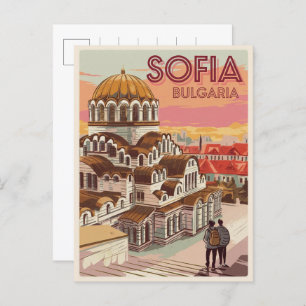 Reizen Sofia, Bulgarije  geschenken en souvenirs Briefkaart