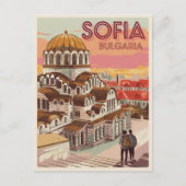 Reizen Sofia, Bulgarije geschenken en souvenirs Briefkaart (Voorkant)
