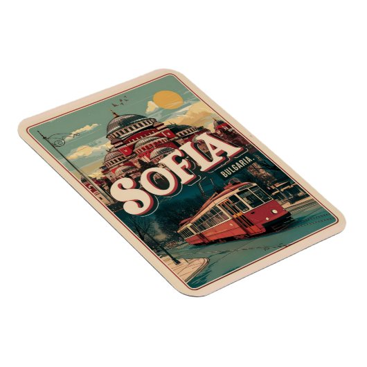 Reizen Sofia, Bulgarije  geschenken en souvenirs Magneet (Rechterzijde)