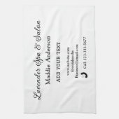 Reizen Spa Salon Gasteninformatie Vakantie Strand Theedoek (Verticaal)