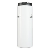 Reizen Spa Salon Gasteninformatie Vakantie Strand Thermosbeker (Achterkant)