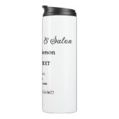 Reizen Spa Salon Gasteninformatie Vakantie Strand Thermosbeker (Geroteerd rechts)