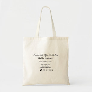 Reizen Spa Salon Gasteninformatie Vakantie Strand Tote Bag