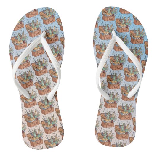 Reizen Teenslippers (Voetbed)