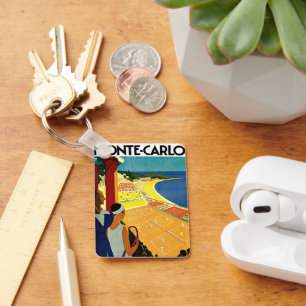Reizen, Tennis, Sport, Monte Carlo Monaco in vinta Sleutelhanger