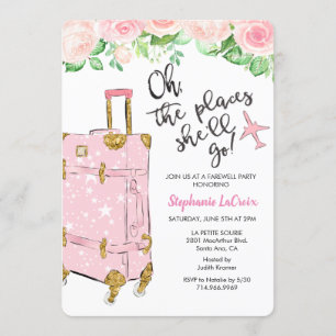 Reizen Thema Afscheid Afscheid Afscheid Feestuitno Kaart