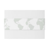 Reizen Thema Bruiloft Bestemming Bruiloft Uitnodigingen Wikkel (Achterkant Voorbeeld)