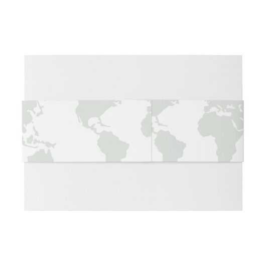 Reizen Thema Bruiloft Bestemming Bruiloft Uitnodigingen Wikkel (Achterkant Voorbeeld)