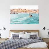 Reizen Thema Home Decor met Strandfoto Canvas Afdruk (Insitu (Slaapkamer))
