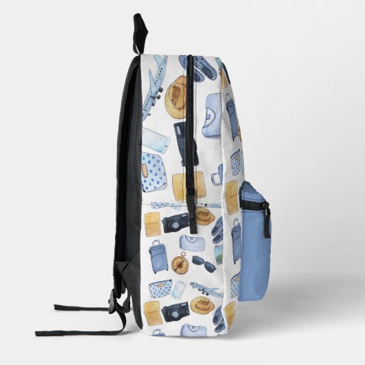 Reizen Thema Patroon Rugzak (Links)