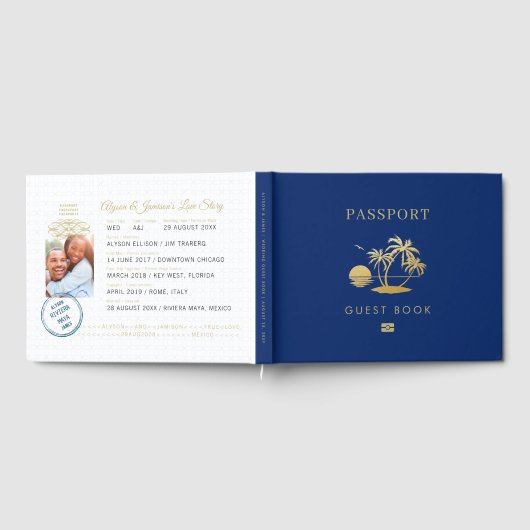Reizen Thema Strand Trouwpaspoort Fotopagina Gastenboek (Volledig)