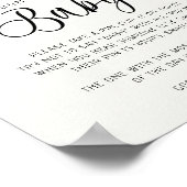 Reizen Thema Zeg niet Baby Game Poster (Hoek)