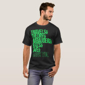 reizen, theorie, marauders, slagen en lompen t-shirt (Voorkant volledig)