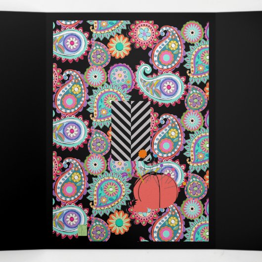 Reizen Trifold Kaart (Binnenkant midden)