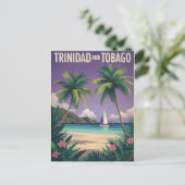 reizen Trinidad en Tobago Briefkaart (Staand voorkant)