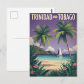 reizen Trinidad en Tobago Briefkaart (Voorkant / Achterkant)
