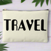 Reizen Vakantie Neutraal Zwart Vet Script Vrouweli Etui