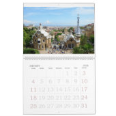 Reizen van 12 maanden Spanje kalender (Jan 2026)