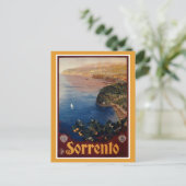  reizen van 1920 Sorrento in Italië Briefkaart (Staand voorkant)