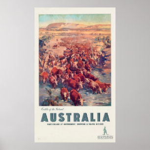  reizen van 1930 James North Australia Poster