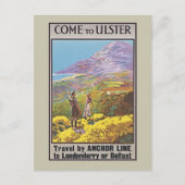  reizen van boten in Noord-Ierland en Briefkaart (Voorkant)