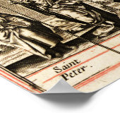 Reizen van de Apostle PaulPanoramic Map Poster (Hoek)