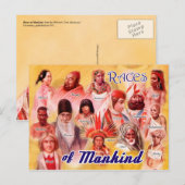 Reizen van de mensheid briefkaart (Voorkant / Achterkant)