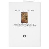  reizen van Gulliver door Arthur Rackham (Achterkant)