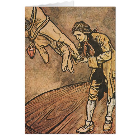  reizen van Gulliver door Arthur Rackham (Voorkant)