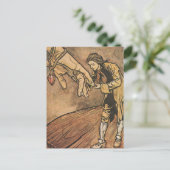 reizen van Gulliver door Arthur Rackham Briefkaart (Staand voorkant)