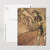 reizen van Gulliver door Arthur Rackham Briefkaart (Voorkant / Achterkant)