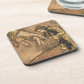 reizen van Gulliver door Arthur Rackham Drankjes Onderzetter (Linkerzijde)