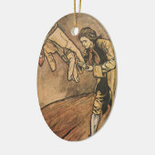  reizen van Gulliver door Arthur Rackham Keramisch Ornament (Links)