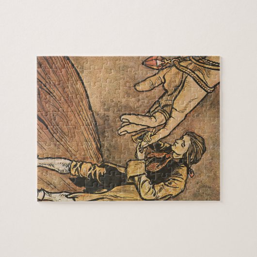  reizen van Gulliver door Arthur Rackham Legpuzzel (Horizontaal)