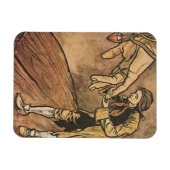  reizen van Gulliver door Arthur Rackham Magneet (Horizontaal)
