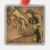  reizen van Gulliver door Arthur Rackham Metalen Ornament (Voorkant)