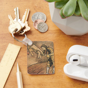  reizen van Gulliver door Arthur Rackham Sleutelhanger