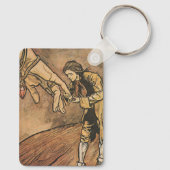  reizen van Gulliver door Arthur Rackham Sleutelhanger (Achterkant)