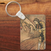  reizen van Gulliver door Arthur Rackham Sleutelhanger (Voorkant)