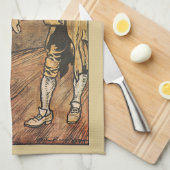 reizen van Gulliver door Arthur Rackham Theedoek (Quarter Fold)