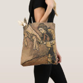 reizen van Gulliver door Arthur Rackham Tote Bag (Dichtbij)
