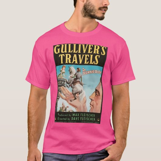 Reizen van Gulliver T-shirt (Voorkant)
