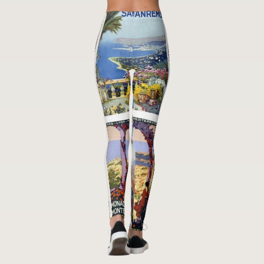 Reizen van het wijnjaar leggings (Achterkant)