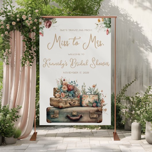 Reizen van juffrouw naar mevrouw Bruidschatten Wel Poster