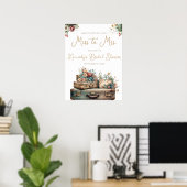 Reizen van juffrouw naar mevrouw Bruidschatten Wel Poster (Thuiskantoor)