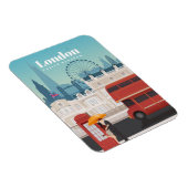 Reizen van kunstreizen naar Londen Engeland Magneet (Rechterzijde)