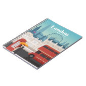 Reizen van kunstreizen naar Londen Engeland Notitieboek (Linkerzijde)